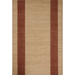 Leanne Ford x Loloi Weatherstaff Natural / Brick Rug