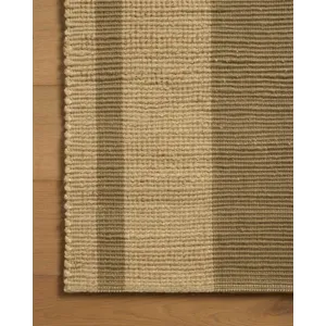 Leanne Ford x Loloi Weatherstaff Natural / Olive 9\'-3\" x 13\' Rug