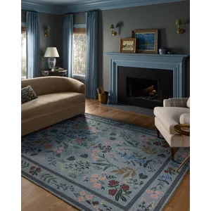 Loloi X Rifle Paper Co. Rpc Wildwood 5\'-0\" X 7\'-6\" Rug
