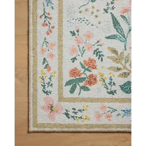 Loloi X Rifle Paper Co. Rpc Wildwood 5\'-0\" X 5\'-0\" Round Rug