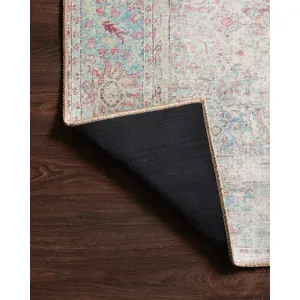 Wynter Red / Teal Rug (2' 6" X 7' 6")