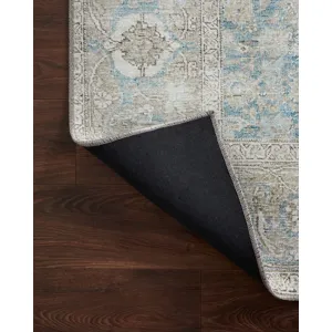 Wynter Ocean / Silver Rug (2' 6" X 12' 0")