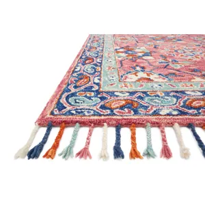 Zharah Rose / Denim Rug (5' 0" X 7' 6")
