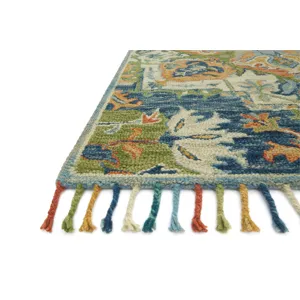 Zharah Blue / Multi Rug (9' 3" X 13')