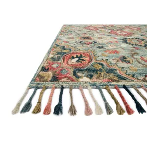 Zharah Light Blue / Multi Rug (2' 6" X 7' 6")