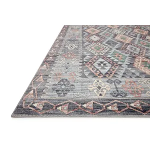 Zion Grey / Multi Rug (2' 3" X 3' 9")