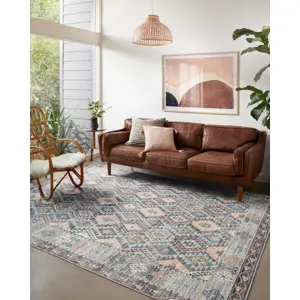 Zion Grey / Multi Rug (2' 3" X 3' 9")
