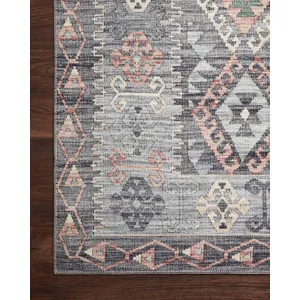 Zion Grey / Multi Rug (2' 3" X 3' 9")