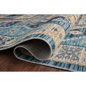Zion Ocean / Gold Rug (5' 0" X 7' 6")