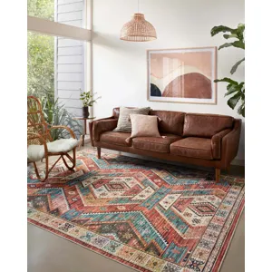 Zion Red / Multi Rug (7' 6" X 9' 6")