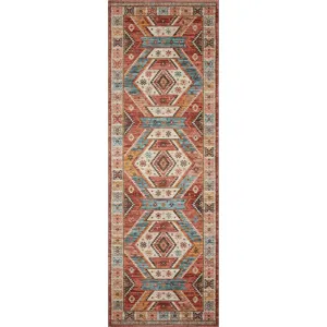Zion Red / Multi Rug (7' 6" X 9' 6")