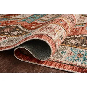 Zion Red / Multi Rug (7' 6" X 9' 6")
