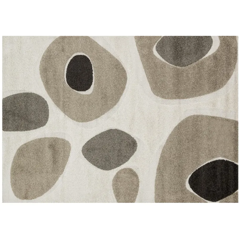 EN-04 IVORY / MULTI (7'7" X 7'7" Square)