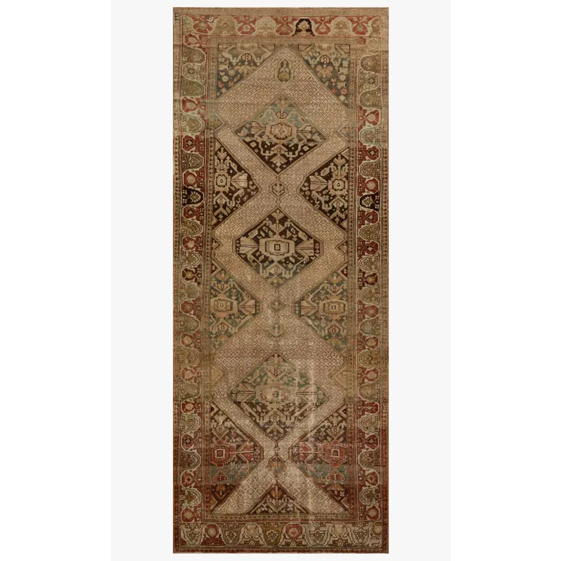 Loloi X One-Of-A-Kinds Turkish Hand Knots 4\'-5\" X 11\'-1\" Rug
