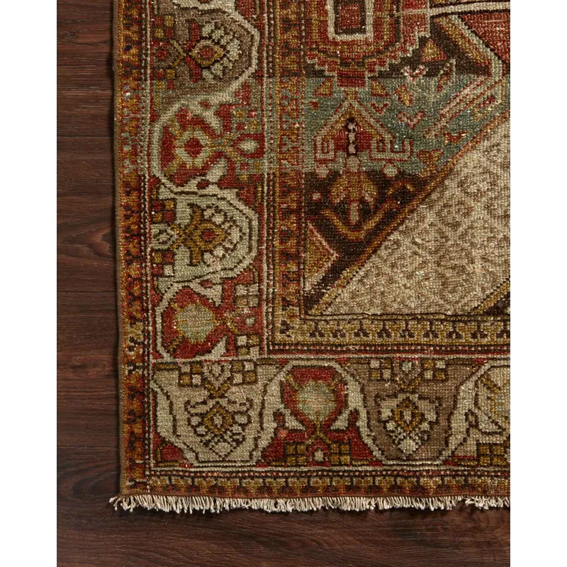 Loloi X One-Of-A-Kinds Turkish Hand Knots 4\'-5\" X 11\'-1\" Rug
