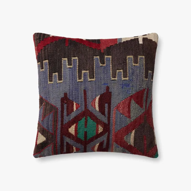 Loloi X One-Of-A-Kinds 1\' X 1\'-8\", Down-Filled Pillow