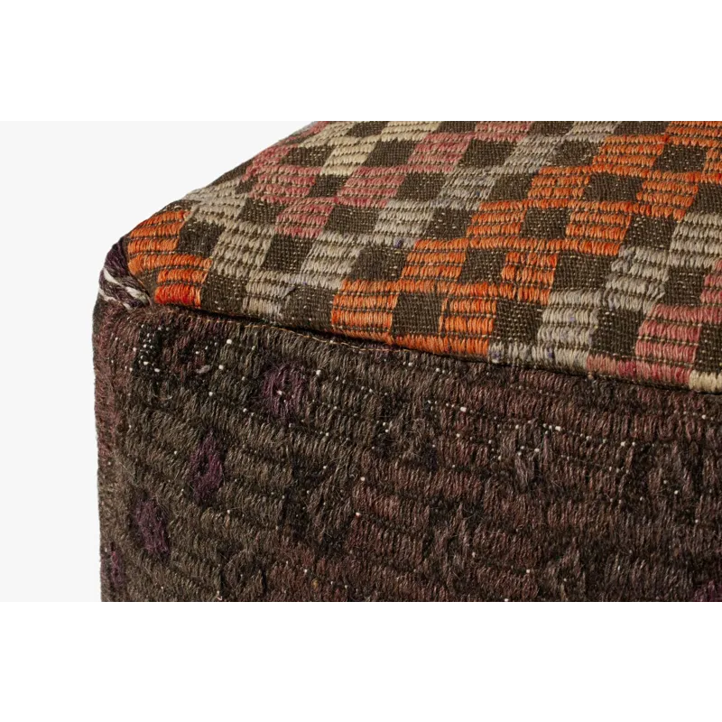 Loloi X One-Of-A-Kinds 18\"w X 18\"d X 18\"h Pouf Pouf