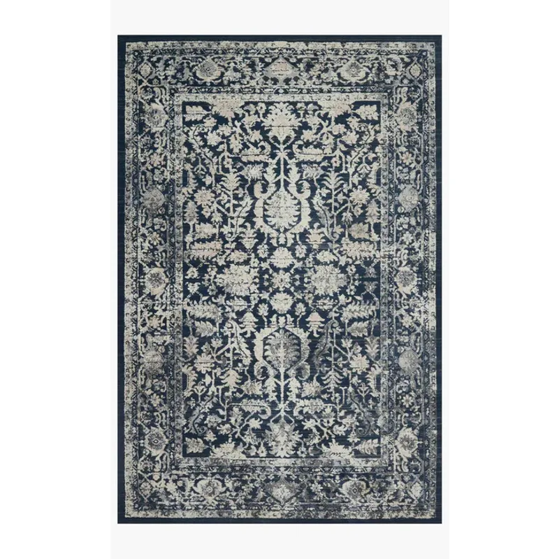 Everly MH Indigo/Indigo Rug (6'7" x 9'2")