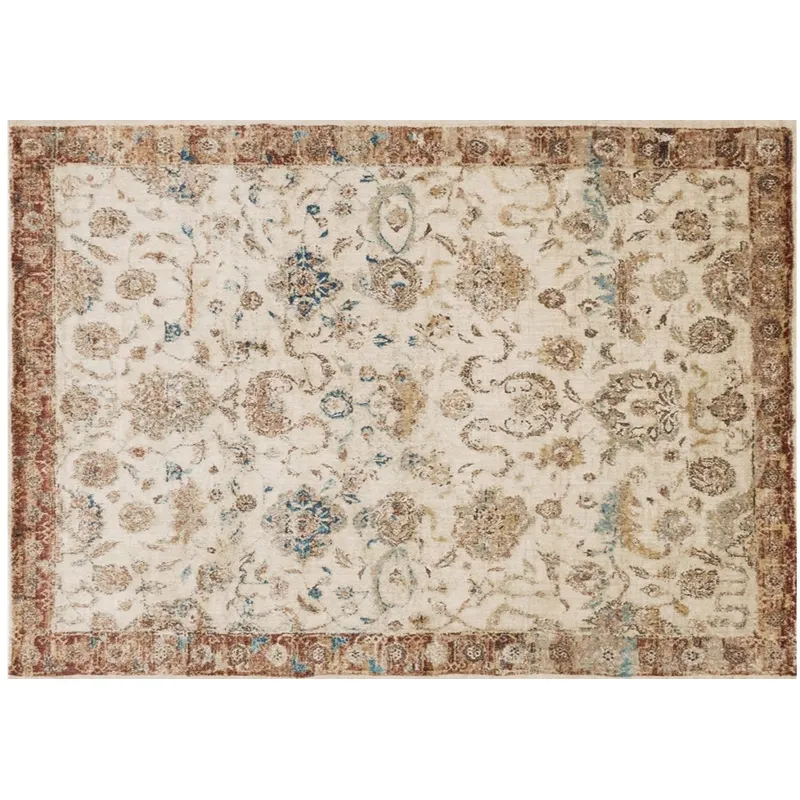 AF-04 ANT IVORY / RUST (2'7" X 4')