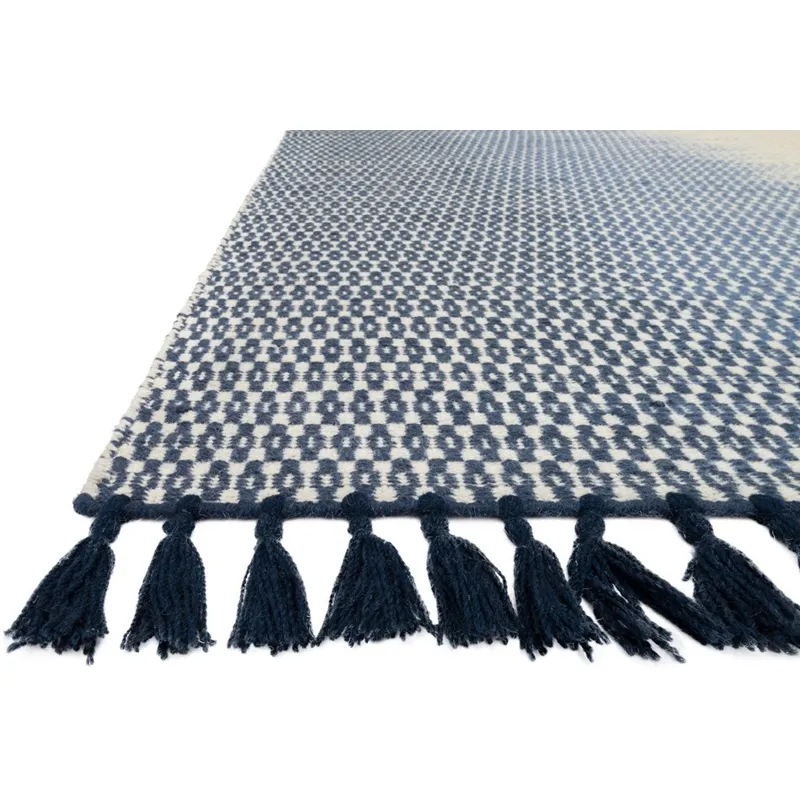 LC-03 IVORY / NAVY (2'3" x 3'9")