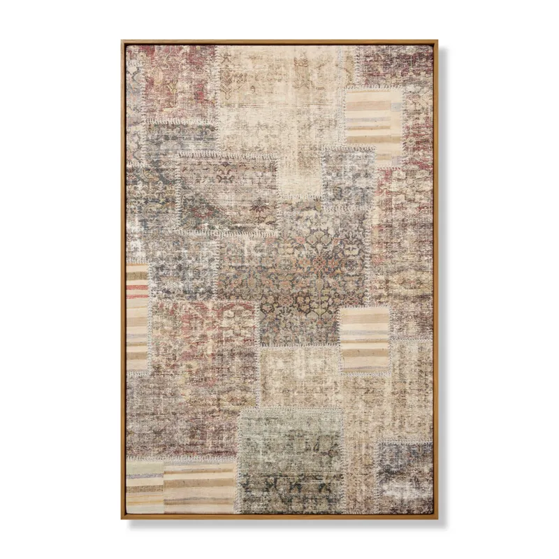 Amber Lewis x Loloi Laguna Multi 3\'-3\" x 4\'-11\" Wall Art