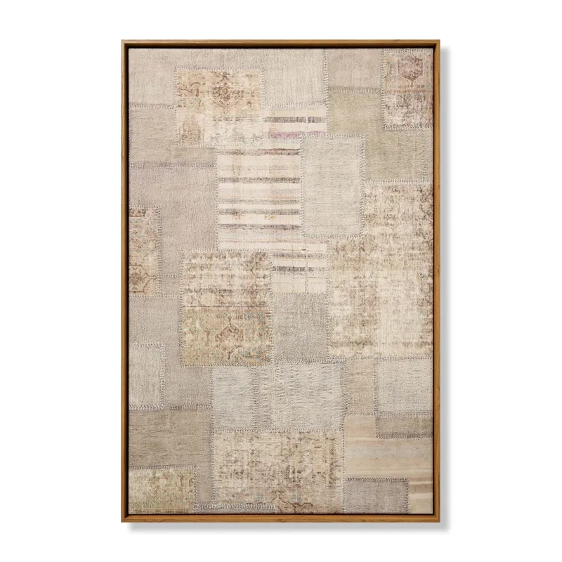 Amber Lewis x Loloi Lompoc Multi 3\'-3\" x 4\'-11\" Wall Art