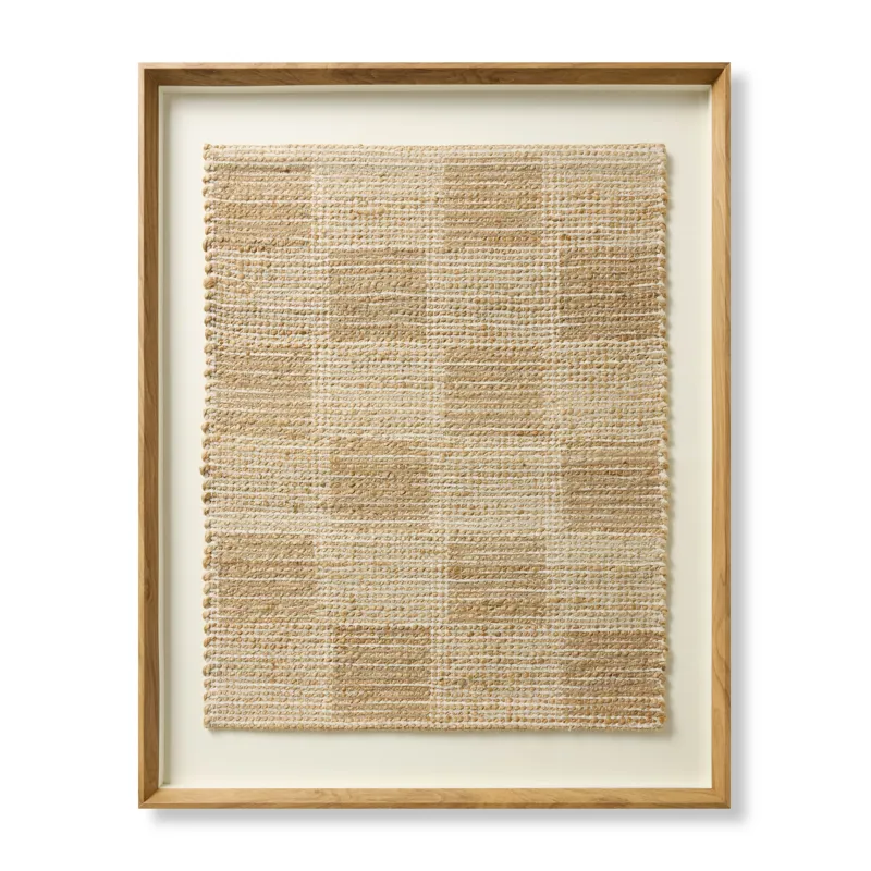 Amber Lewis x Loloi Santa Ynez Beige 2\'-9\" x 3\'-5\" Wall Art