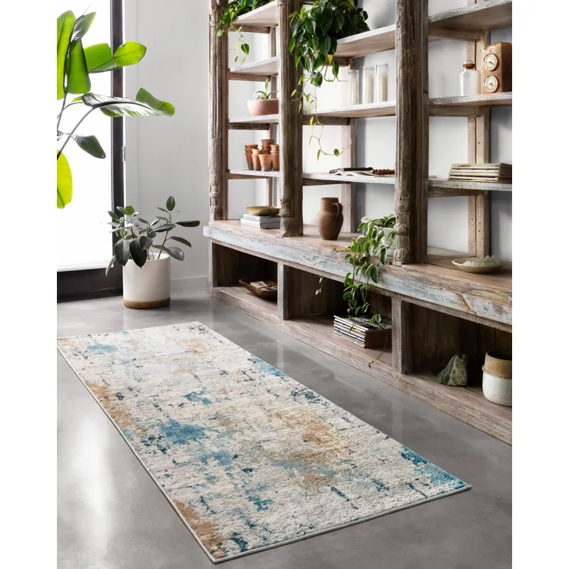 Alchemy Stone / Slate Rug (2' 8" X 7' 6")