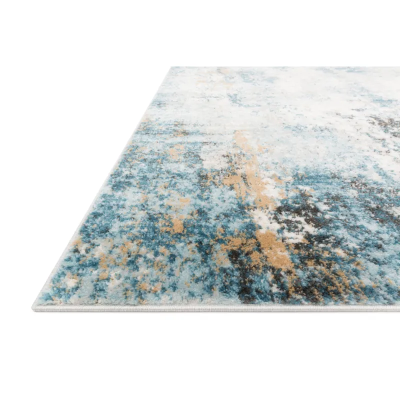 Alchemy Denim / Ivory Rug (6' 7" X 9' 2")