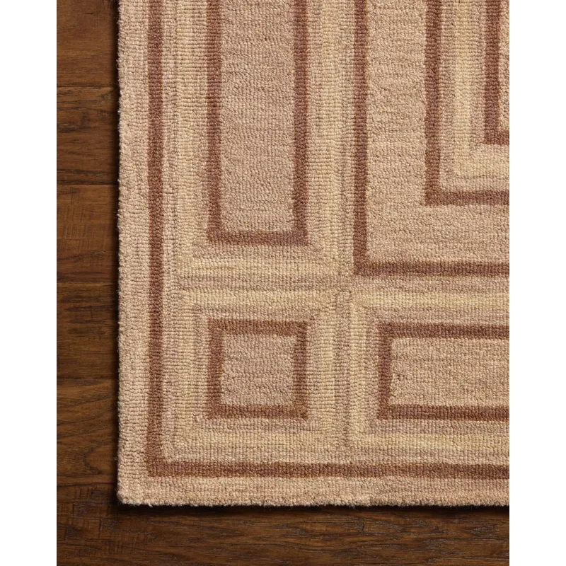 Chris Loves Julia x Loloi Alfie Blush / Rose 3\'-6\" x 5\'-6\" Rug