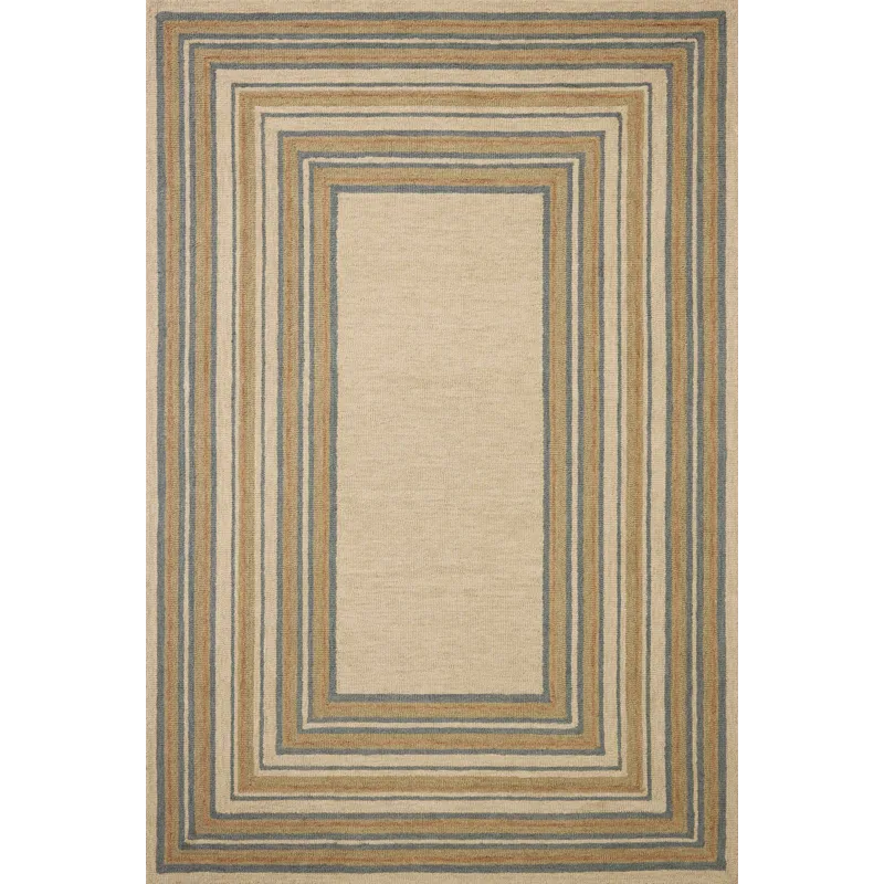 Chris Loves Julia x Loloi Alfie Natural / Multi 9\'-3\" x 13\' Rug