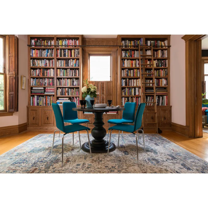 Anastasia Sand / Lt. Blue Rug (5' 3" X 7' 8")