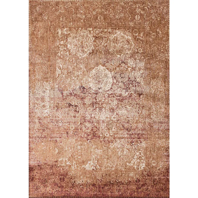 Anastasia Copper / Ivory Rug (2' 7" X 4')