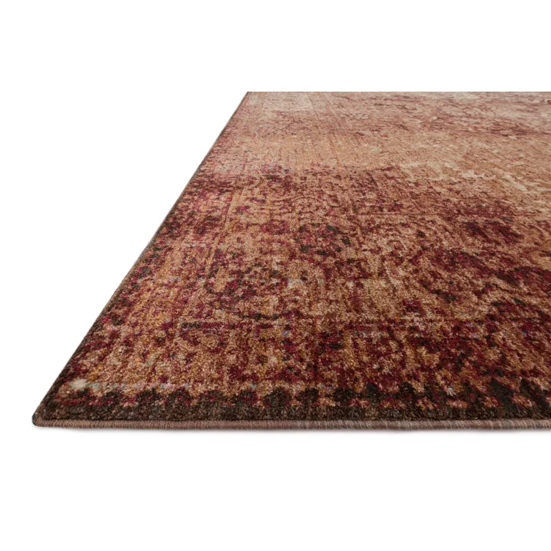 Anastasia Copper / Ivory Rug (2' 7" X 4')