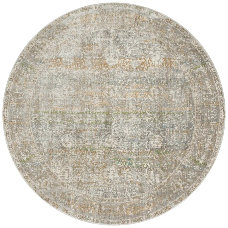 Anastasia Grey / Multi Rug (2' 7" X 4')