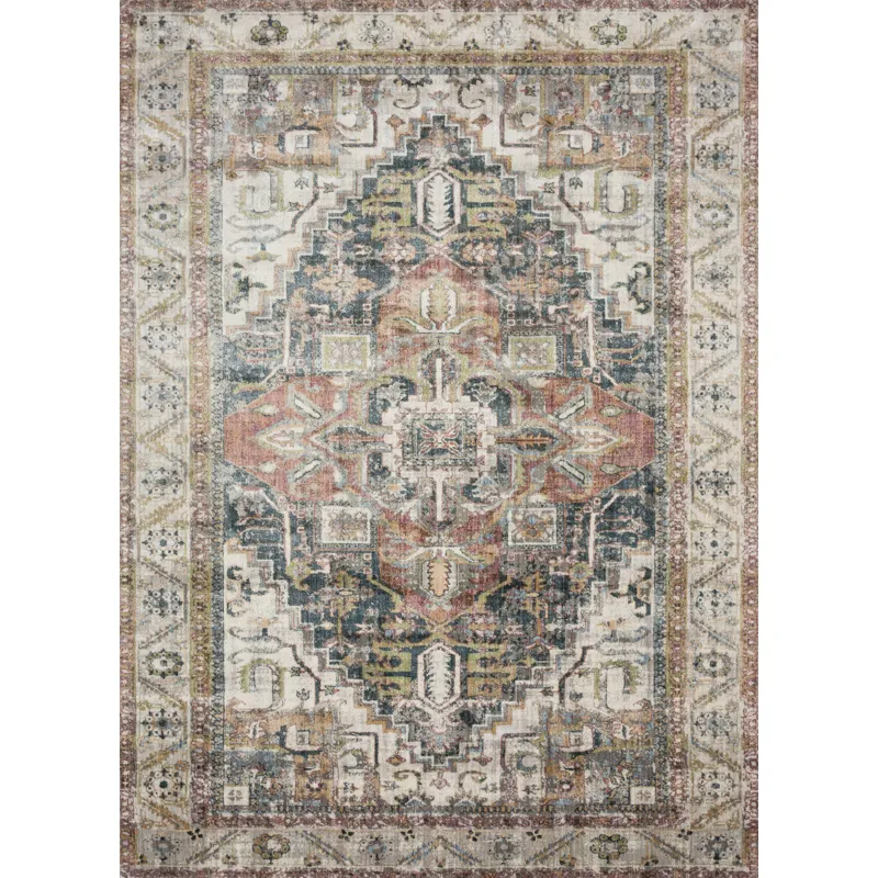 Anastasia Ivory / Multi Rug (2' 7" X 4')