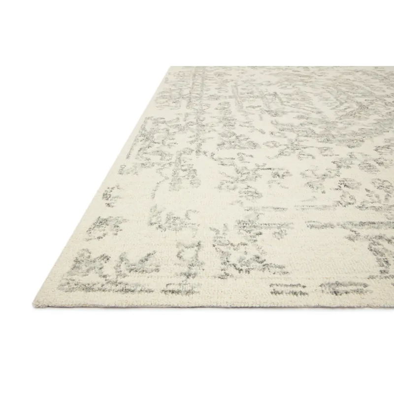 Annie White / Grey Rug (2' 6" X 7' 6")