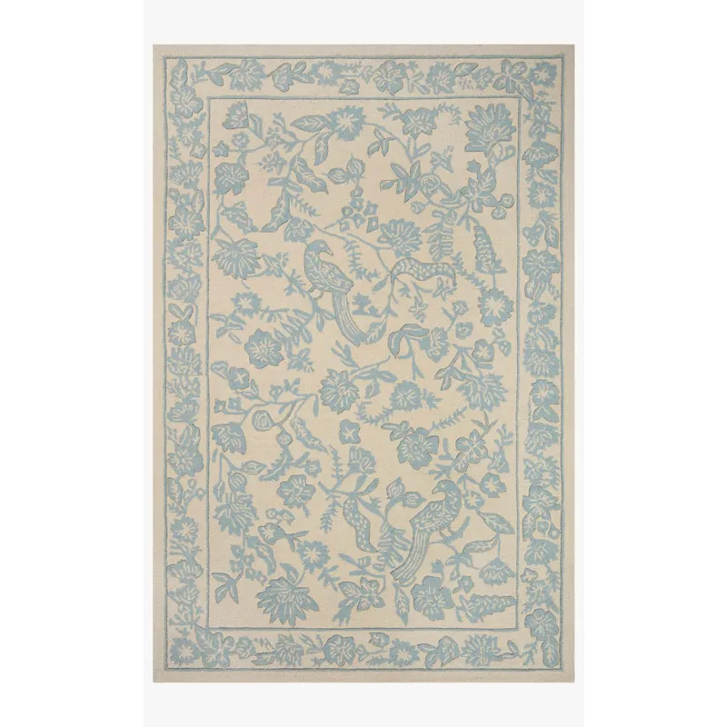 Loloi X Rifle Paper Co. Arboretum 7\'-9\" X 9\'-9\" Rug