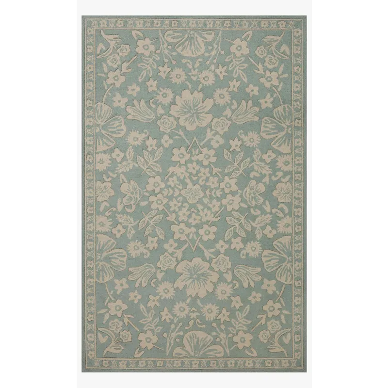 Loloi X Rifle Paper Co. Arboretum 5\'-0\" X 7\'-6\" Rug