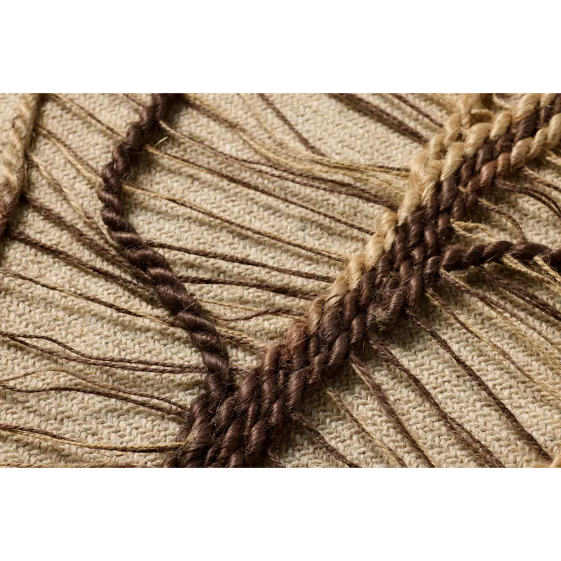 Loloi Autumn\'s Lace Dark Brown 2\'-10\" x 2\'-10\" Wall Art