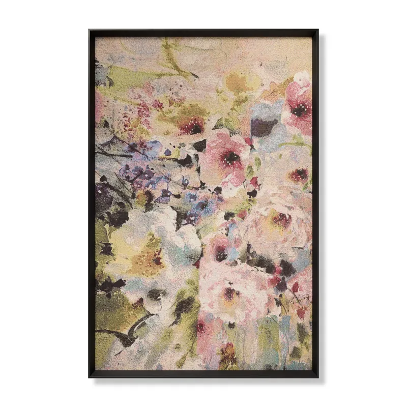 Loloi Hana Natural 3\'-3\" x 4\'-11\" Wall Art