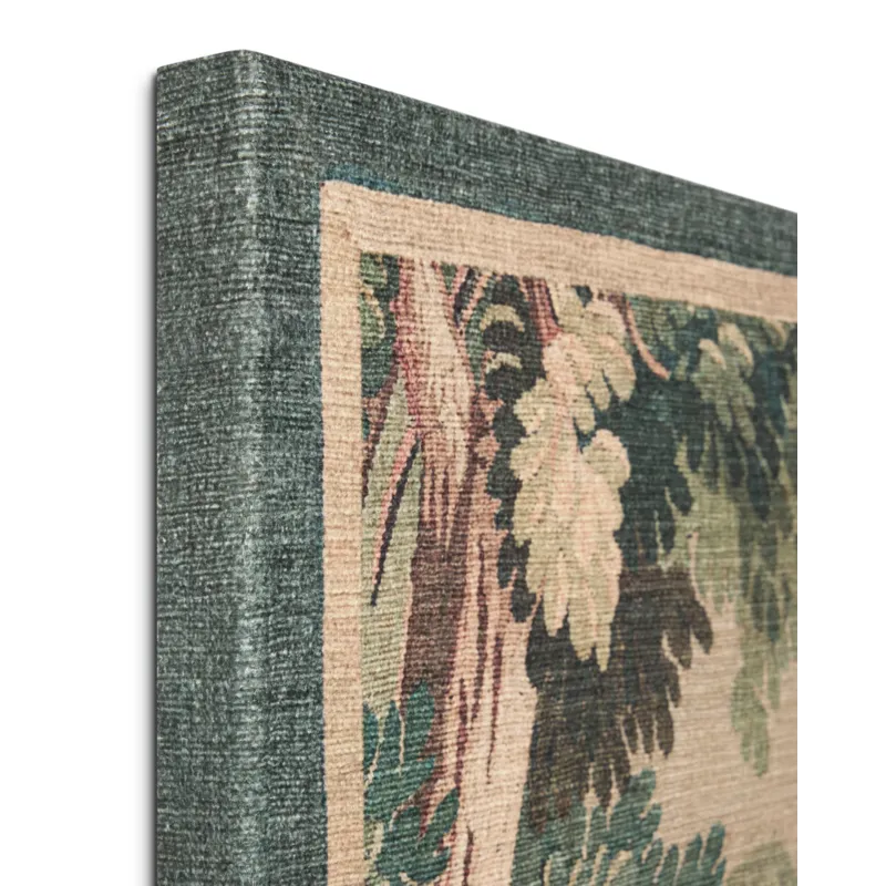Loloi Hidden Hamlet Multi / Green 2'-8" x 3'-4" Wall Art