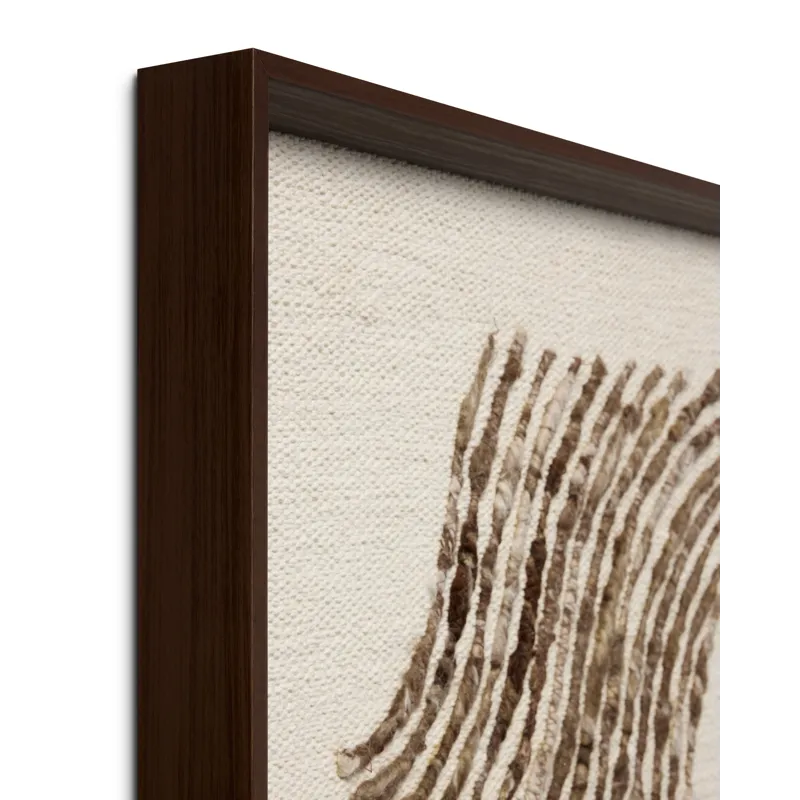 Loloi Phase Dark Brown 2\'-9\" x 2\'-9\" Wall Art
