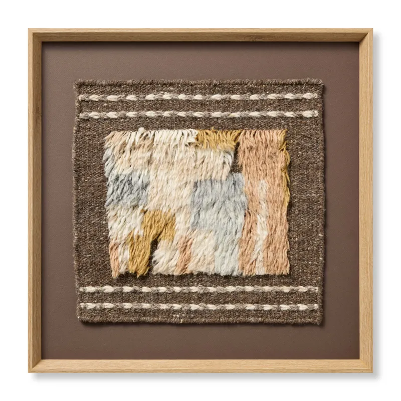Loloi Rabat Natural 2\'-1\" x 2\'-1\" Wall Art
