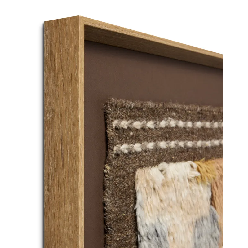 Loloi Rabat Natural 2\'-1\" x 2\'-1\" Wall Art
