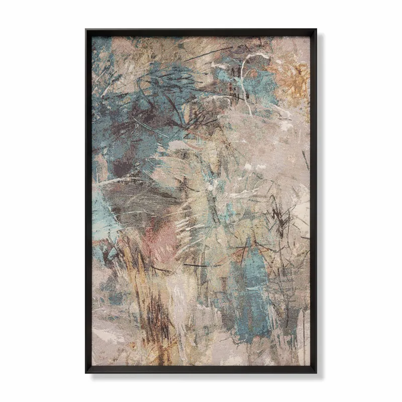 Loloi Sho Natural 3\'-3\" x 4\'-11\" Wall Art