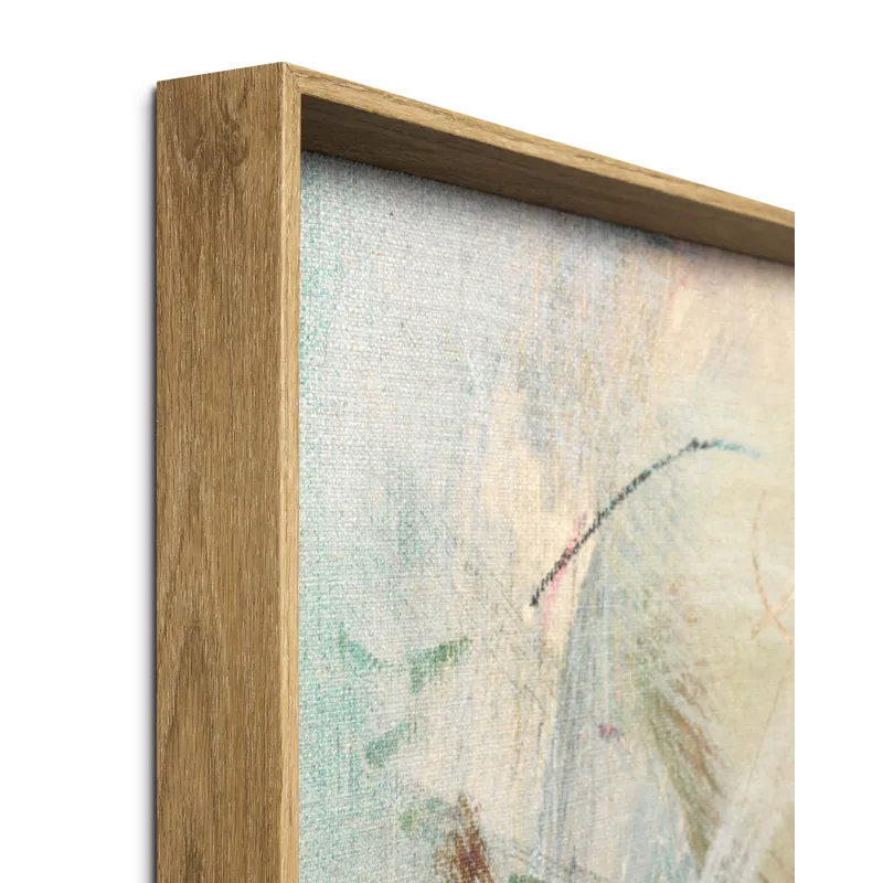 Loloi Subtle Currents Natural 2\'-9\" x 2\'-9\" Wall Art