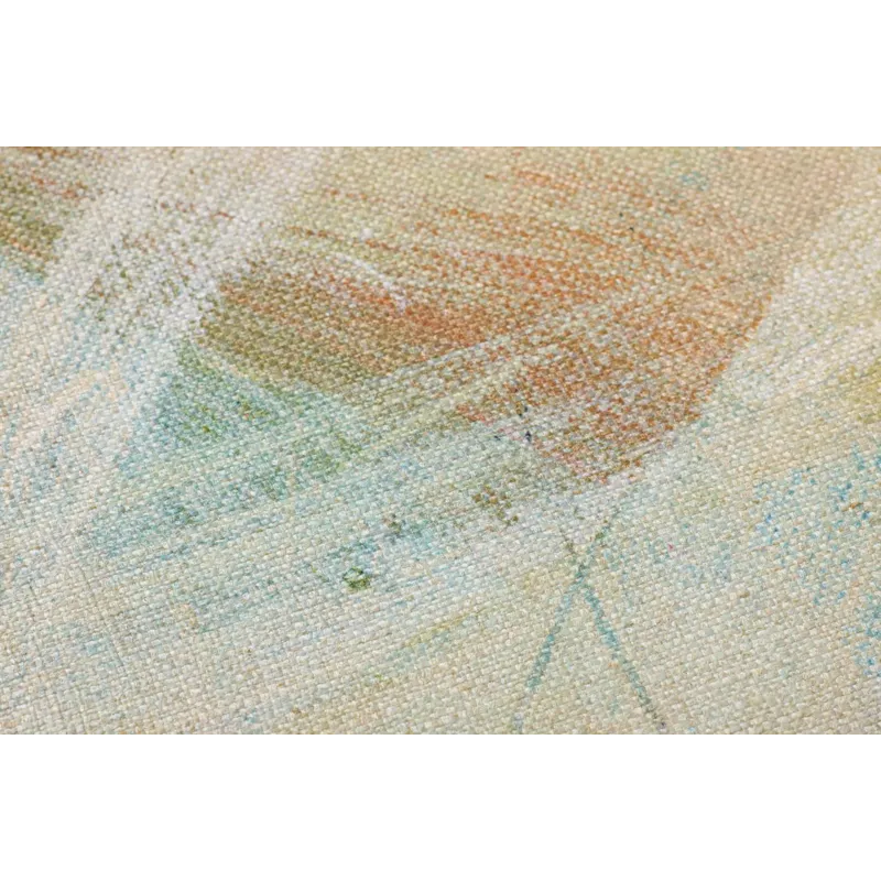 Loloi Subtle Currents Natural 2\'-9\" x 2\'-9\" Wall Art