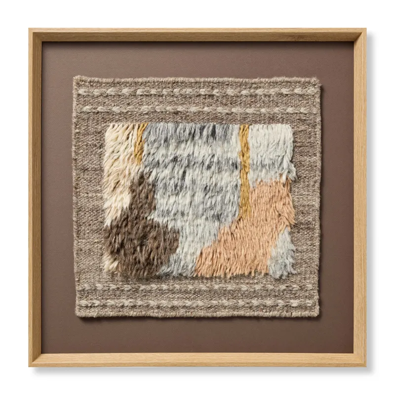 Loloi Tangier Natural 2\'-1\" x 2\'-1\" Wall Art