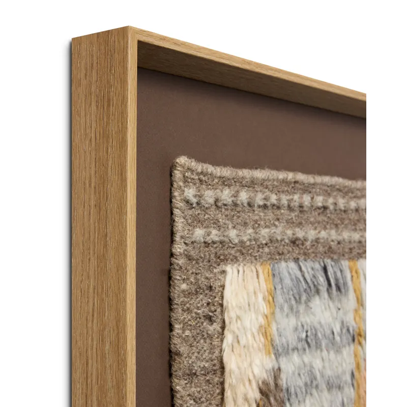 Loloi Tangier Natural 2\'-1\" x 2\'-1\" Wall Art